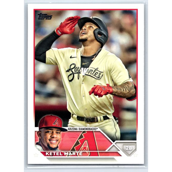 2023 Topps Ketel Marte #239 Arizona Diamondbacks Baseball Card