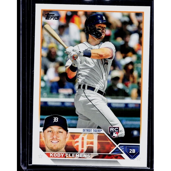 2023 Topps Royal Blue #176 Kody Clemens Detroit Tigers Baseball Card Near Mint or Better