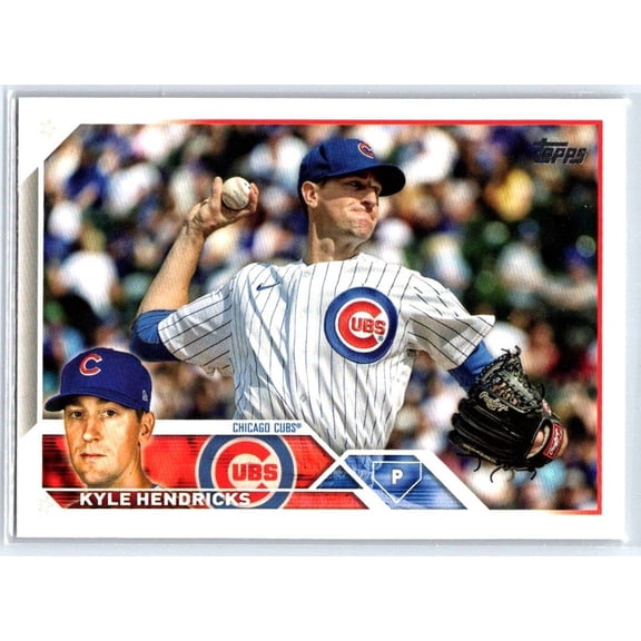 2023 Topps #137 Kyle Hendricks Chicago Cubs MLB Baseball Card