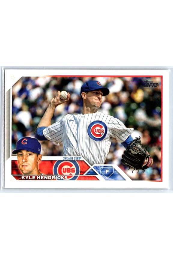 2023 Topps #137 Kyle Hendricks Chicago Cubs MLB Baseball Card