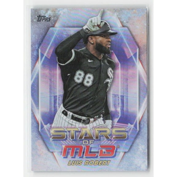 2023 Topps Stars of MLB Chrome Luis Robert SMLBC-6 Stars of MLB Baseball Card