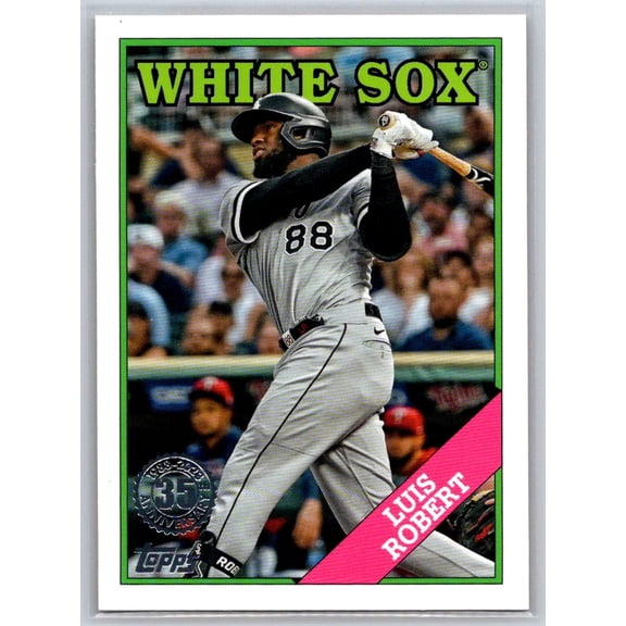2023 Topps Luis Robert T88 89 Chicago White Sox 1988 Topps 35th Anniversary Series One Baseball Card