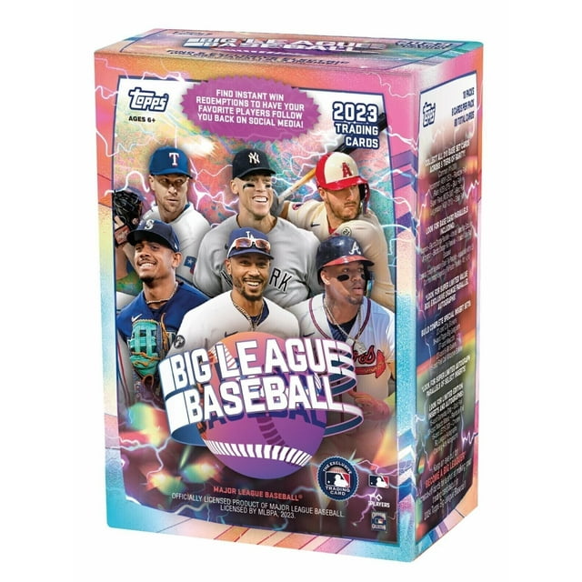 2023 Topps MLB Big League Baseball Trading Cards Blaster Box with