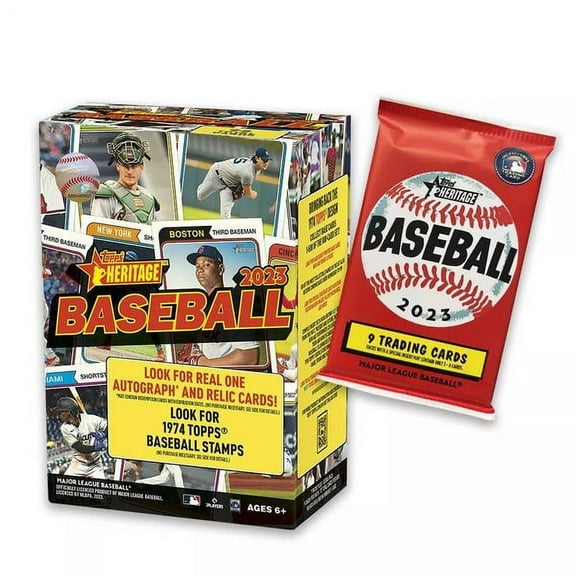 2023 Topps® MLB Heritage Blaster Box (Factory Sealed)