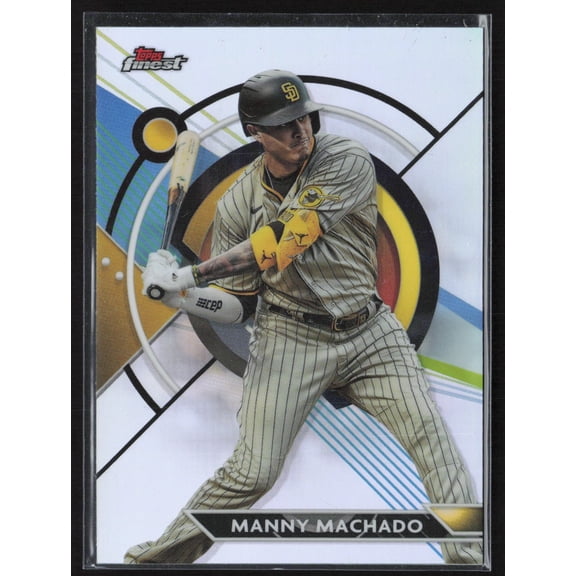 2023 Topps Manny Machado Refractor Padres MLB Baseball Trading Card
