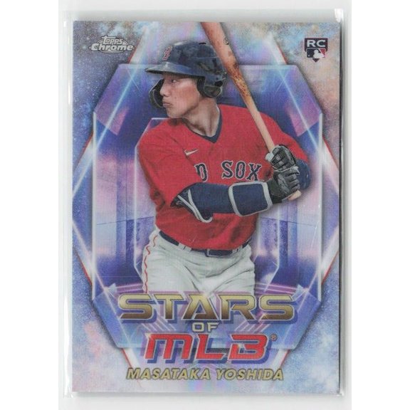2023 Topps Stars of MLB Chrome SMLBC-60 Masataka Yoshida Boston Red Sox Baseball Card