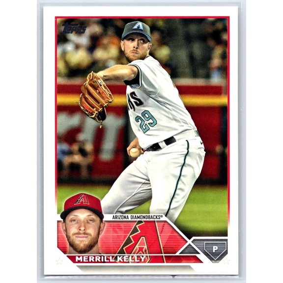 2023 Topps Merrill Kelly #71 Arizona Diamondbacks Baseball Card