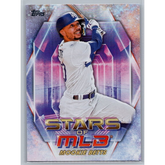 2023 Topps Stars of MLB SMLB-9 Mookie Betts Los Angeles Dodgers Baseball Card