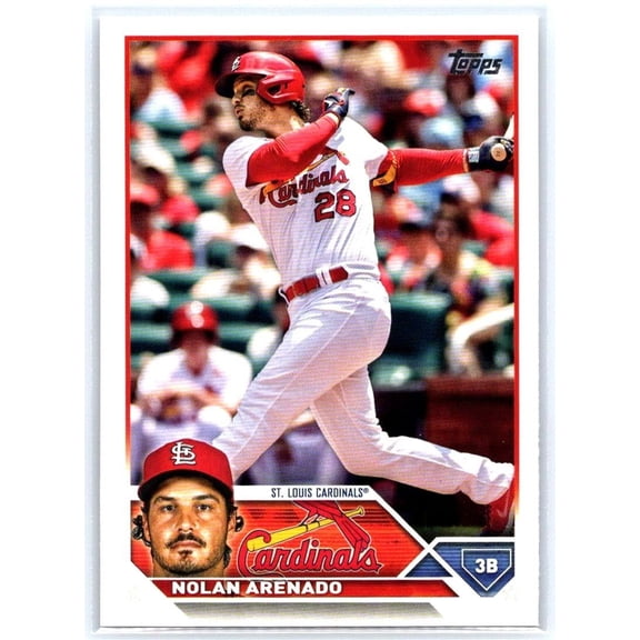 2023 Topps Nolan Arenado #500 St. Louis Cardinals Baseball Card