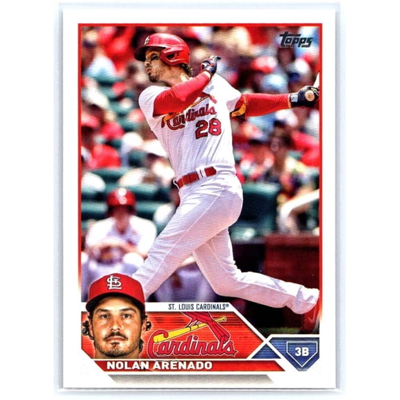 2023 Topps #500 Nolan Arenado St. Louis Cardinals Baseball Card