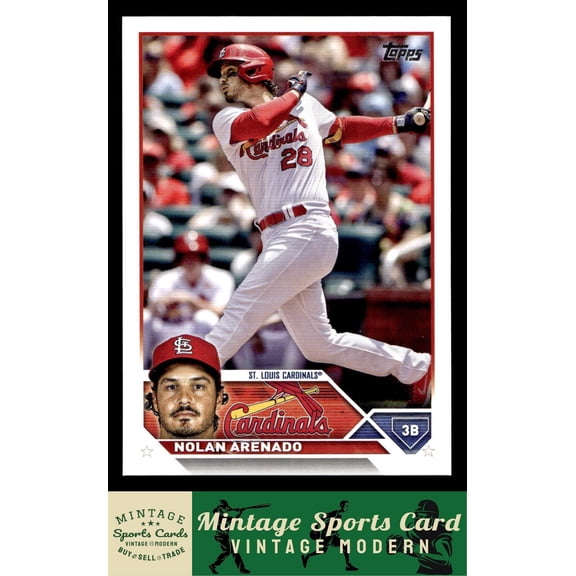 2023 Topps Nolan Arenado St. Louis Cardinals #500 Baseball Card