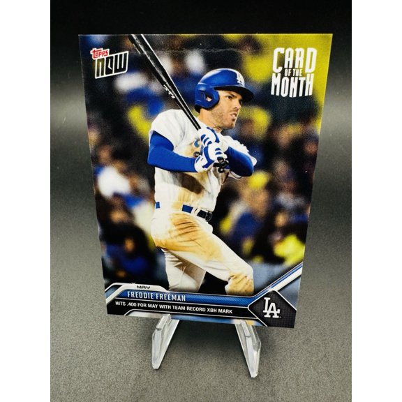 2023 Topps Now Freddie Freeman #M-MAY CARD OF THE MONTH Limited Edition Short Print Exclusive