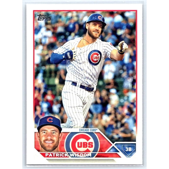 2023 Topps Patrick Wisdom Chicago Cubs #120 Baseball Card