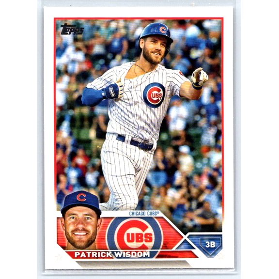 2023 Topps Patrick Wisdom Chicago Cubs #120 Baseball Card