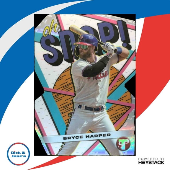 2023 Topps Pristine Bryce Harper Oh Snap! #OS-6 Philadelphia Phillies