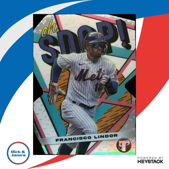 2023 Topps Pristine Francisco Lindor Oh Snap! #OS-14 New York Mets