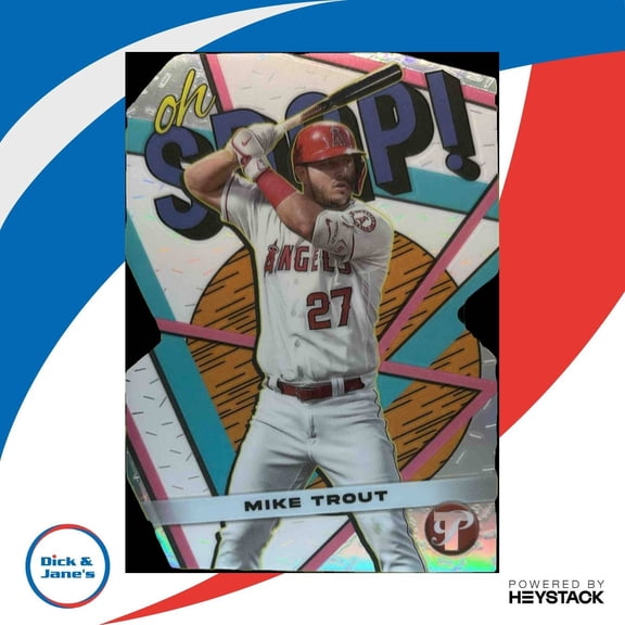 2023 Topps Pristine Mike Trout Oh Snap! #OS-3 Los Angeles Angels