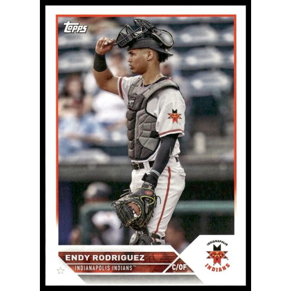2023 Topps Pro Debut Endy Rodriguez PD-81 Indianapolis Indians Baseball Card