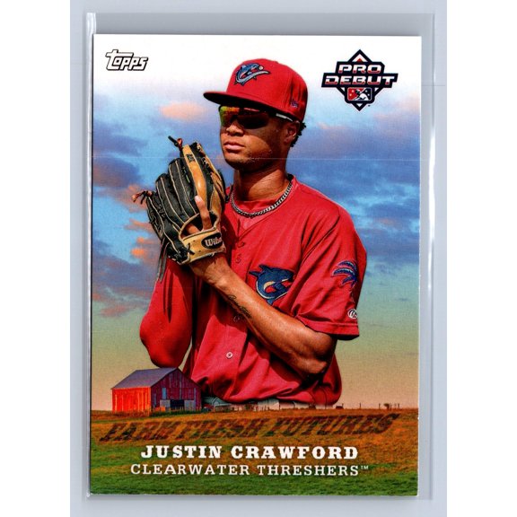 2023 Topps Pro Debut Justin Crawford #FF-10 Farm Fresh Futures