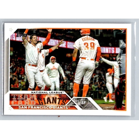2023 Topps San Francisco Giants #173 Baseball Card Near Mint Or Better