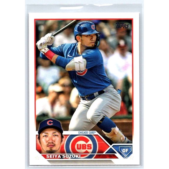 2023 Topps Seiya Suzuki #183 Chicago Cubs Baseball Card