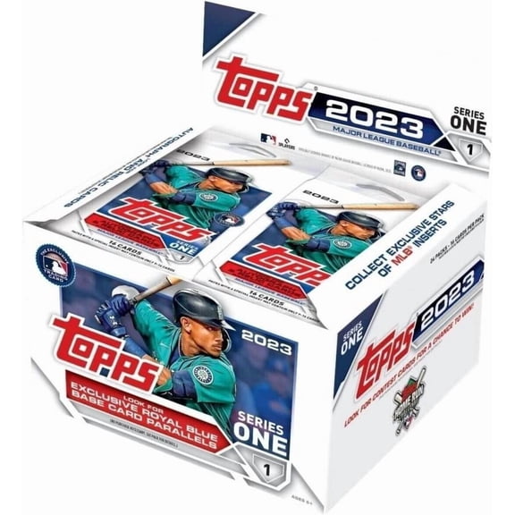 2023 Topps Series 1 Baseball Factory Sealed Retail Box 24 Packs