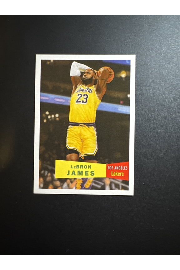 2023 Topps Series 1 LeBron James #1 Los Angeles Lakers Basketball Card