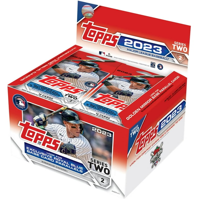 2023 Topps Series 2 Baseball Factory Sealed 24Pack Retail Display Box with Premium Cards