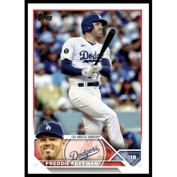 2023 Topps Series One Freddie Freeman #200 Los Angeles Dodgers Baseball Card
