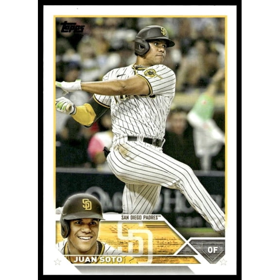 2023 Topps Series One Juan Soto #1 San Diego Padres Baseball Card