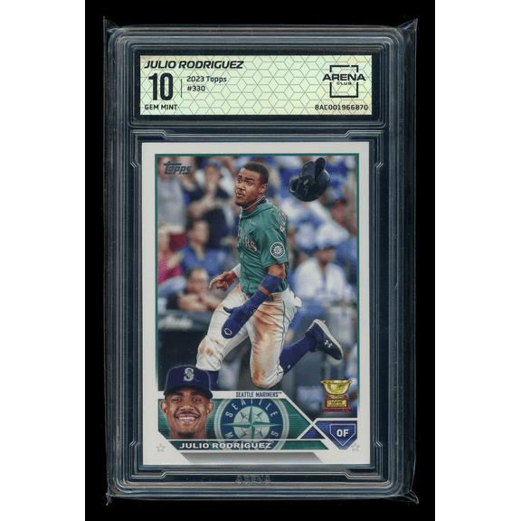 2023 Topps Series One Julio Rodriguez #330 Arena Club 10