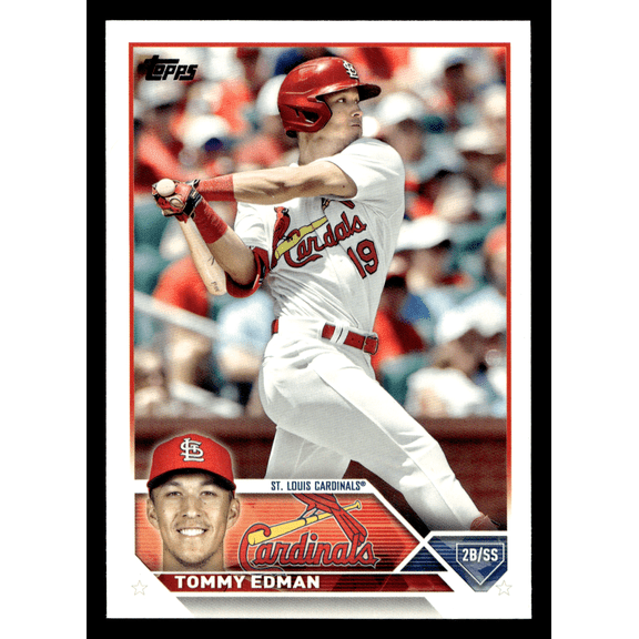 2023 Topps Series 1 Tommy Edman #294 St. Louis Cardinals Baseball Trading Card