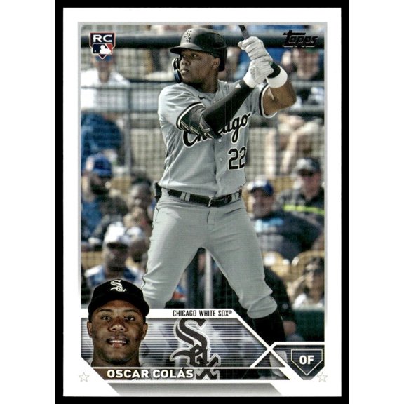 2023 Topps Series Two Oscar Colas #545 RC Near Mint or Better Baseball Card