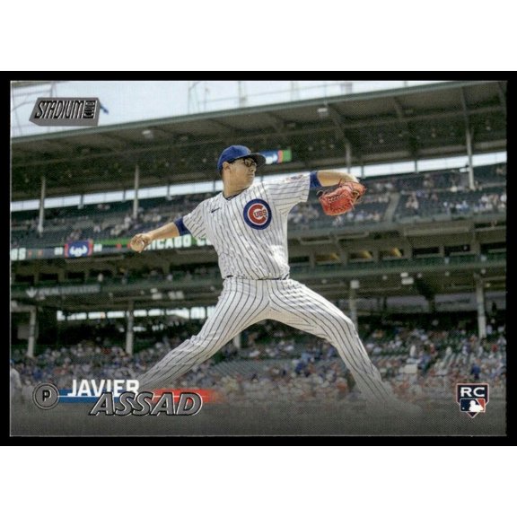 2023 Topps Stadium Club Javier Assad #209 RC Chicago Cubs MLB Baseball Trading Card