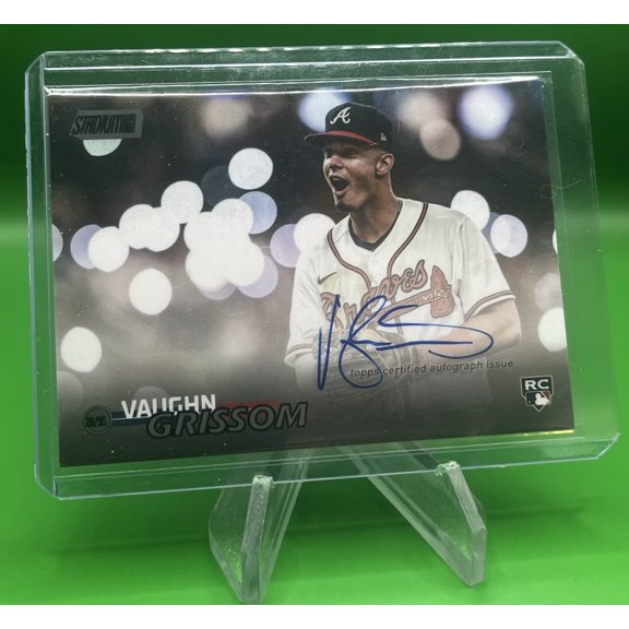 2023 Topps Stadium Club Vaughn Grissom #251 Refractor Rookie Boston Red Sox MLB Autographed Baseball Trading Card