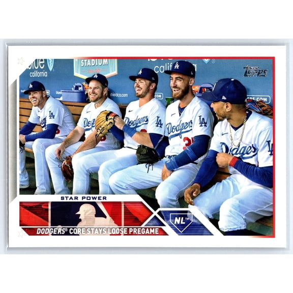 2023 Topps Star Power #113 Los Angeles Dodgers Baseball Card