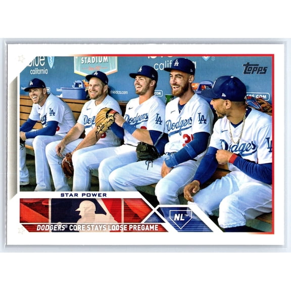 2023 Topps Star Power #113 Los Angeles Dodgers Baseball Card