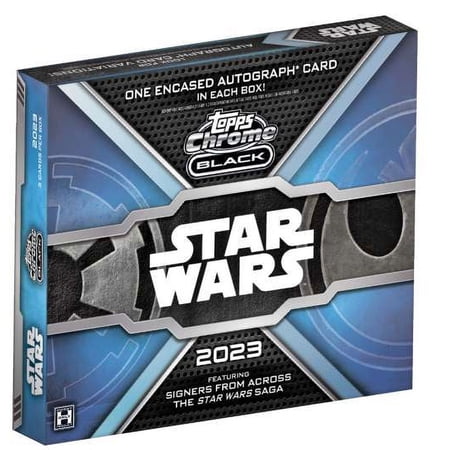 2023 Topps Star Wars Chrome Black Hobby Box