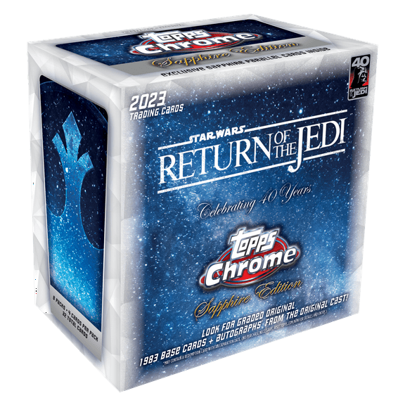 2023 Topps Chrome Star Wars Return Of The Jedi Hobby Box