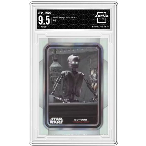 2023 Topps Star Wars EV-9D9 #6 Arena Club 9.5