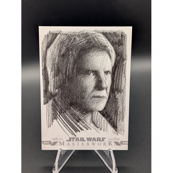 2023 Topps Star Wars Masterwork Han Solo by Andrew Fry