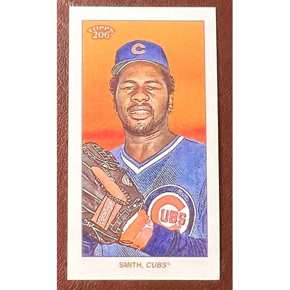 2023 Topps T206 Lee Smith Chicago Cubs Blank Back SSP Short Print Baseball Card