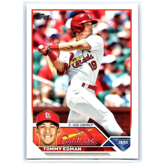 2023 Topps Tommy Edman #294 St. Louis Cardinals MLB BASEBALL Trading Card