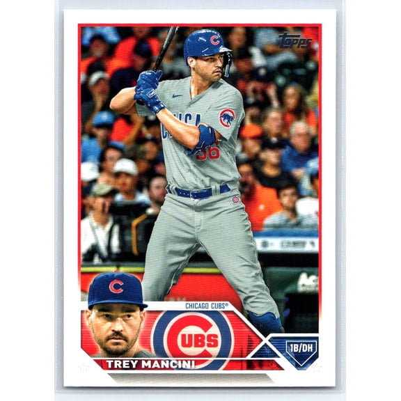 2023 Topps Trey Mancini #593 Chicago Cubs Baseball Card