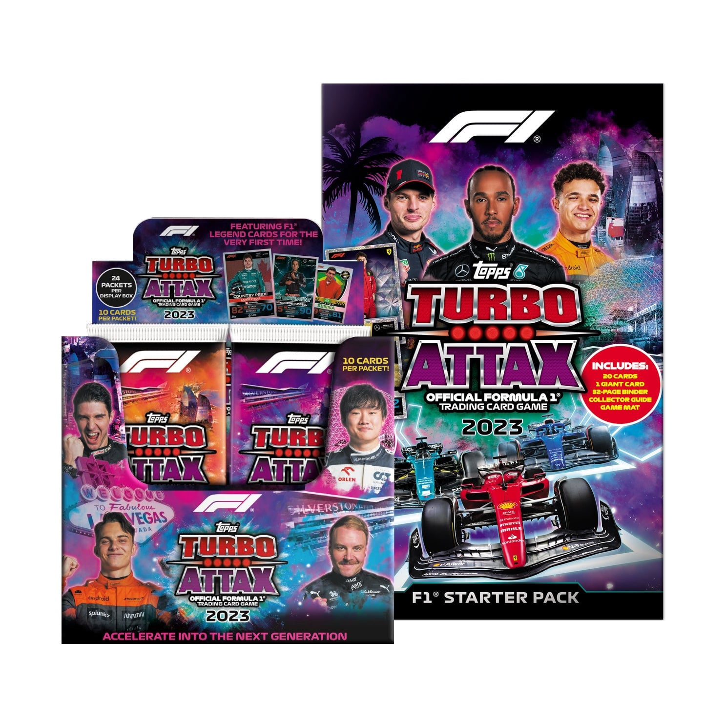 F1 2025 2024 Topps Turbo Attax F1 Cards - Mirror & Rainbow Foil Formula 1  Trading Cards, Near Mint Carlos Sainz