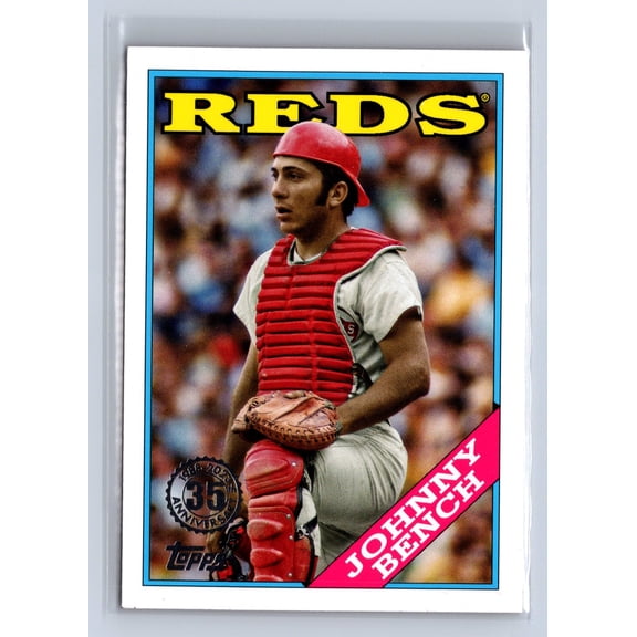 2023 Topps Update 35th Anniversary 1988 Johnny Bench US-20 Cincinnati Reds Baseball Card