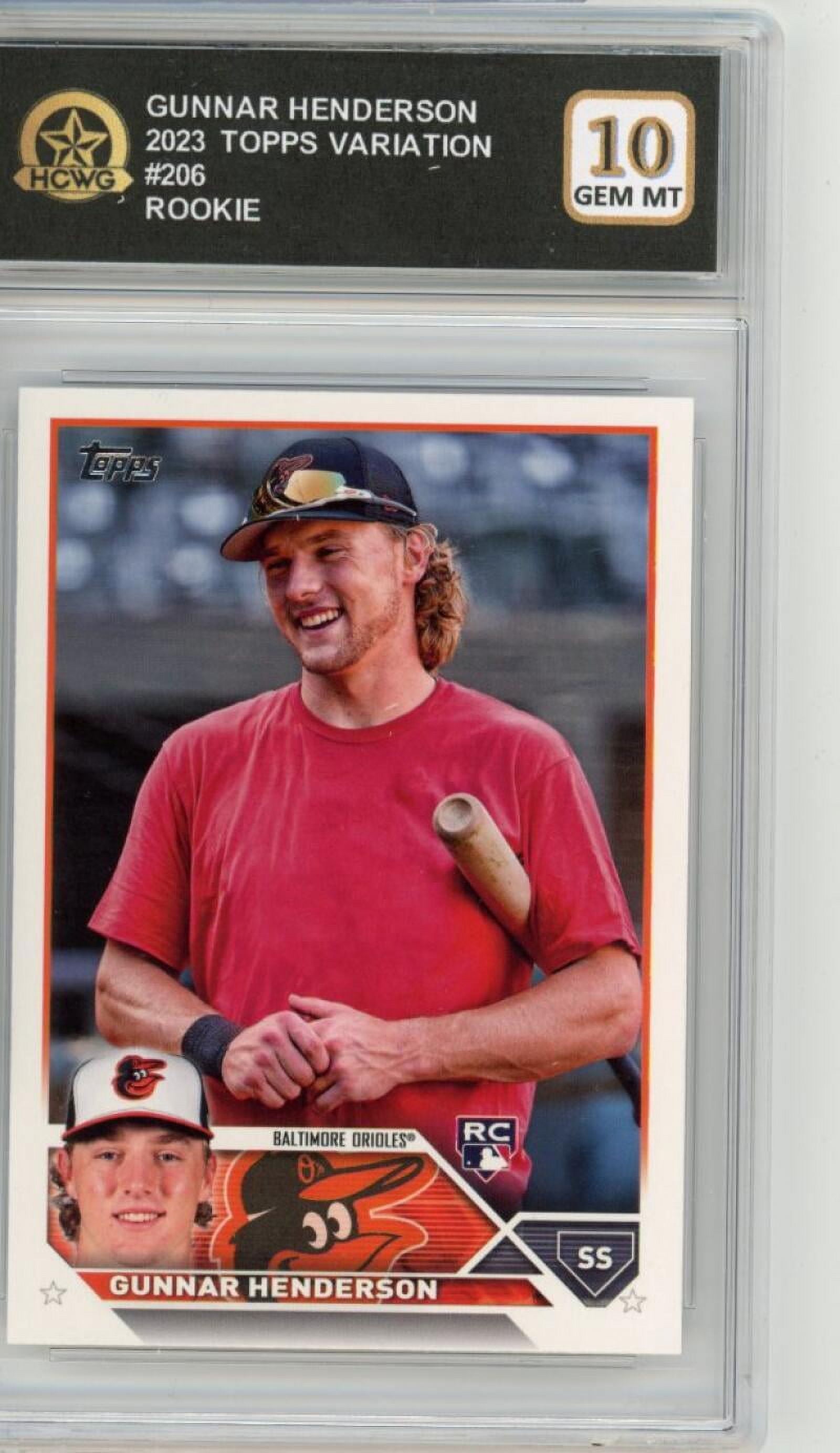 Gunner Henderson　　TOPPS MUSEUM 2023 Topps Museum Collection GUNNAR HENDERSON RC Dual Patch