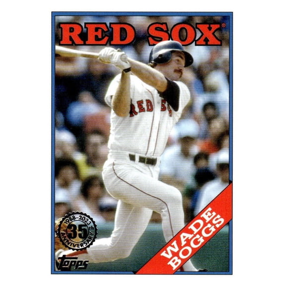 2023 Topps Wade Boggs T88-84 1988 Topps Baseball 35th Anniversary Baseball Card NM/MT