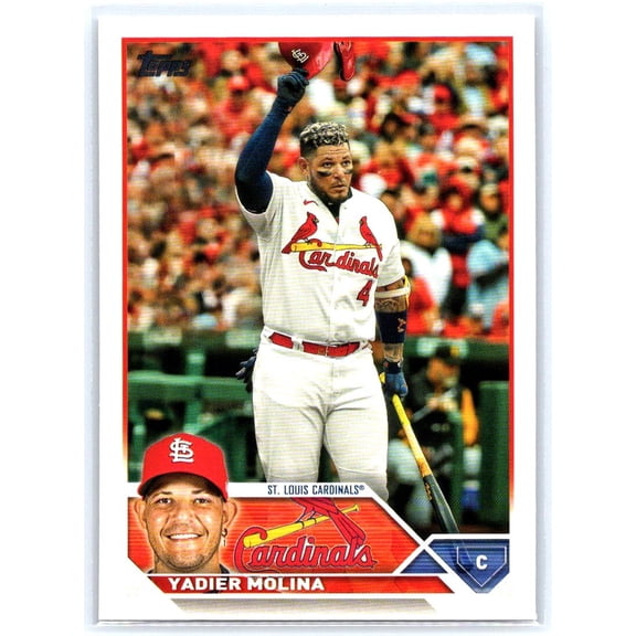 2023 Topps Yadier Molina #4