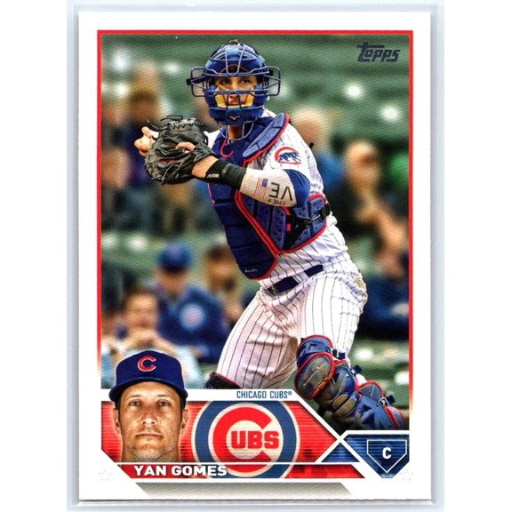 2023 Topps Yan Gomes #569 Chicago Cubs Baseball Card Near Mint or Better